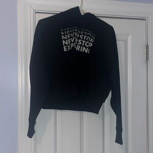 Black Northface hoodie. Size Medium